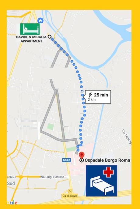 Apartament La Casa Di Davide Con Giardino E Garage Werona Zewnętrze zdjęcie